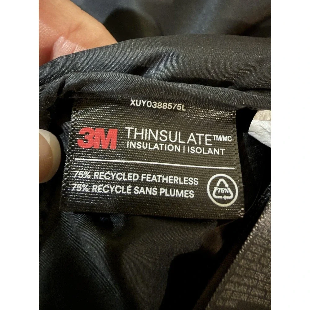 Marmot Solus 3M Thinsulate Featherless Puffer Vest Size XL Men Black Packable